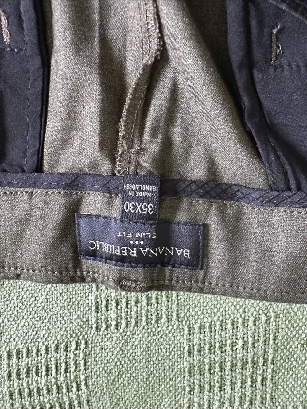Banana Republic Olive Chino Pants